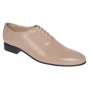Oferta marimea 40 Pantofi barbati office eleganti din piele naturala bej LMOD1BEJ